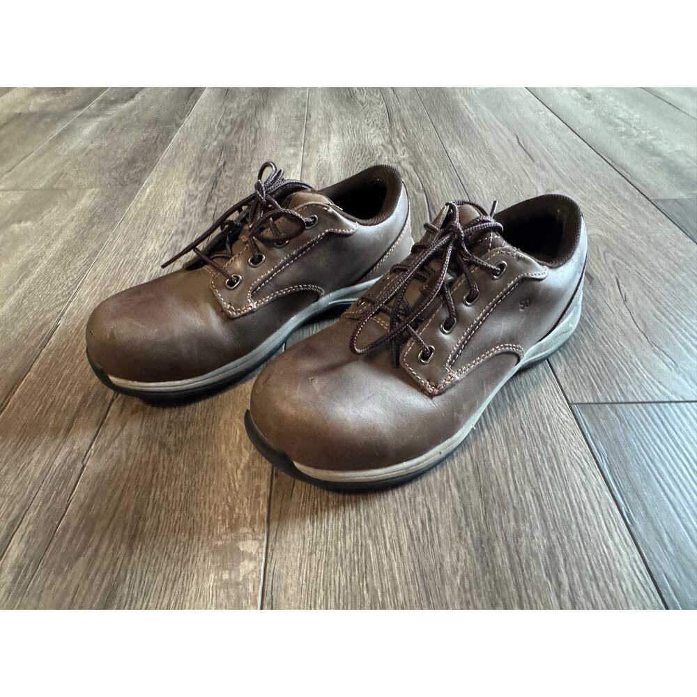 Red Wing Womens ComfortPro Steel Toe Oxford Work Shoes Size 7